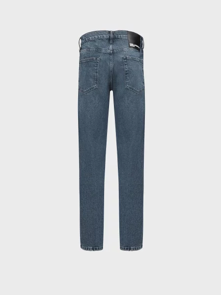 Прямі джинси Karl Lagerfeld Jeans бавовна/еластан синій
