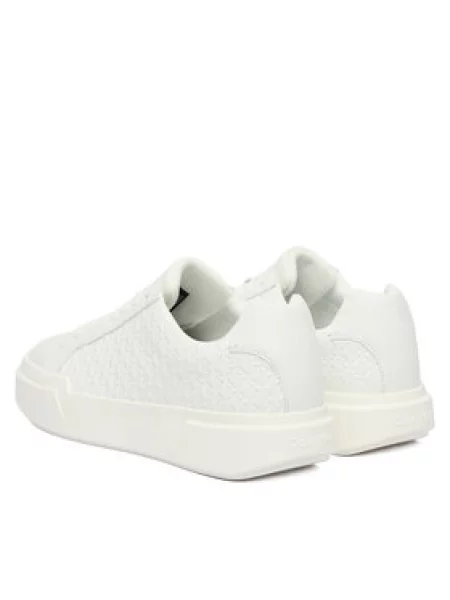 Calvin Klein Tenisice Chunky Cupsole Laceup Lth Aop crna