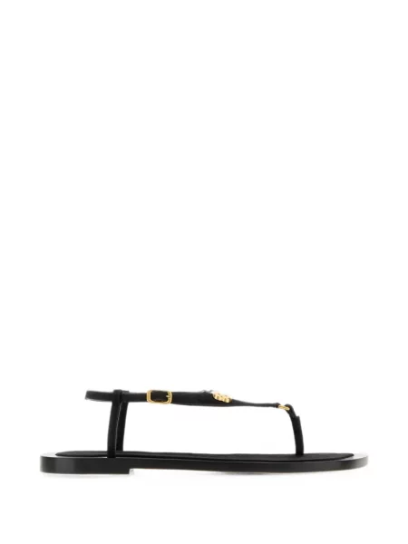 Sandale Balenciaga s autogramom crna