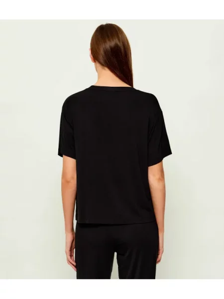 Hugo Bodywear Top de pijama UNITE | Relaxed fit negru