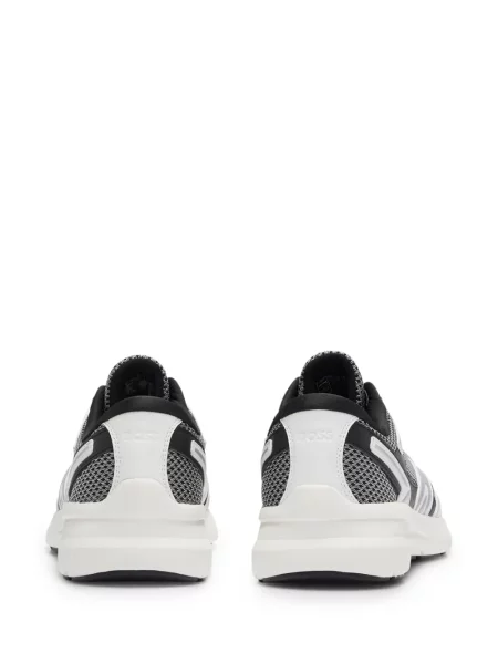 Sneakers Boss με κορδόνια με δαντέλα λευκό
