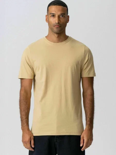 TEESHOPPEN Cămașă Organic Basic bej