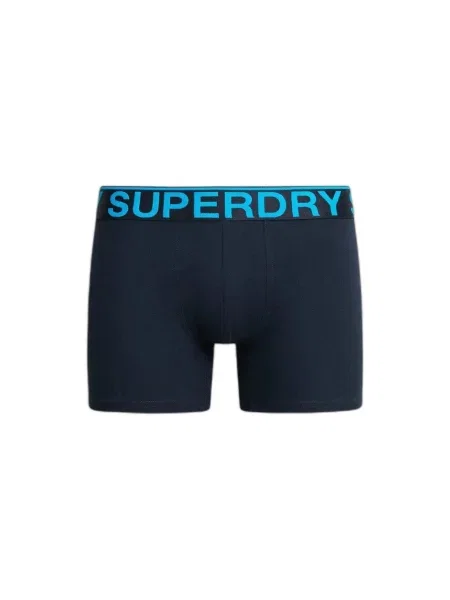 Bokserki Superdry niebieskie
