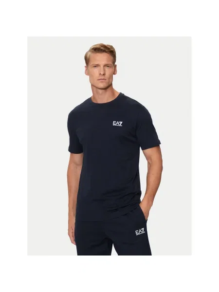 Emporio Armani Póló PJVPZ Sötétkék Regular Fit kék