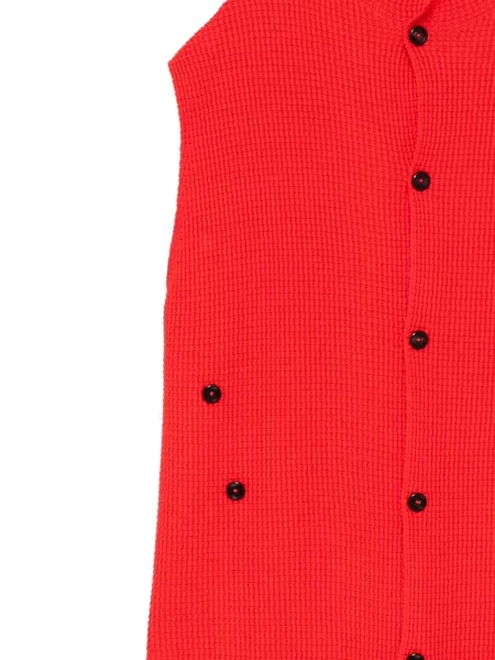 Πλεκτός τοπ Samuel Guì Yang κόκκινο