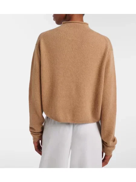 Cardigan Khaite de lână bej