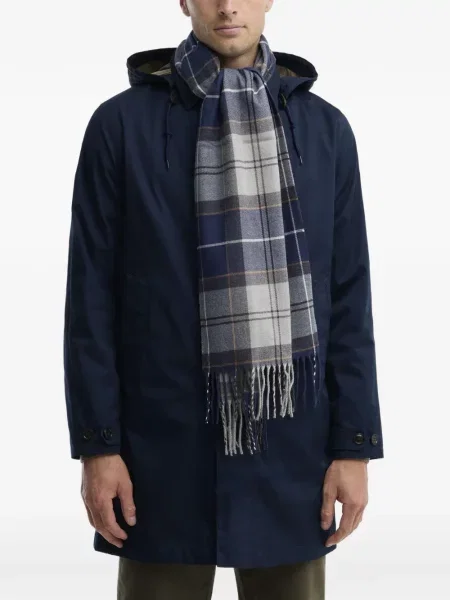 Šal Barbour karirani plava