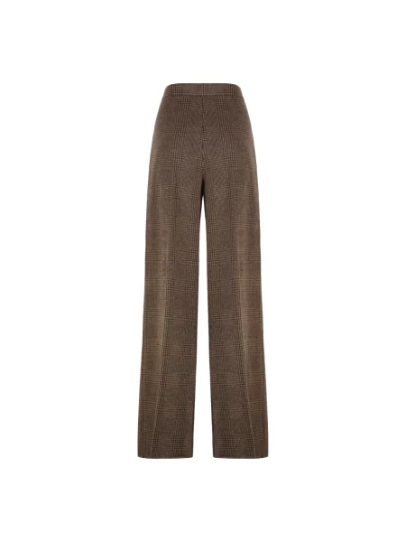 Spodnie Max Mara brązowe
