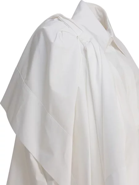 Cămașă Givenchy drapată alb