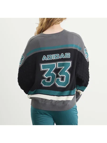 Sweter Adidas czarny