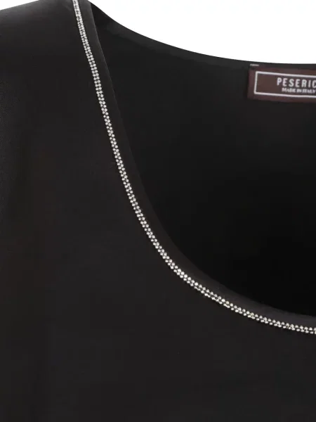 Top Peserico fără mâneci negru