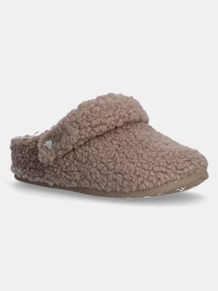 Crocs papuče CLASSIC COZZZY SLIPPER zelené