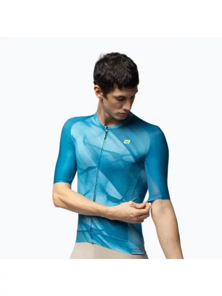 Футболка велосипедна Alé Crash ottanio blue синя