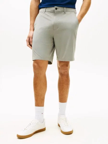 Tommy Hilfiger Szorty Mężczyźni Sztuczne włókno 31 szary