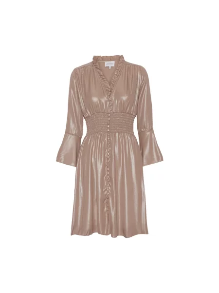 Sukienka Americandreams beżowa