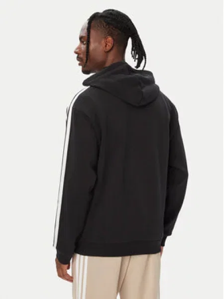 Adidas mikina s kapucňou pánska Essentials čierna