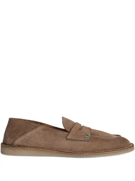 Pantofi loafer Dolce & Gabbana maro
