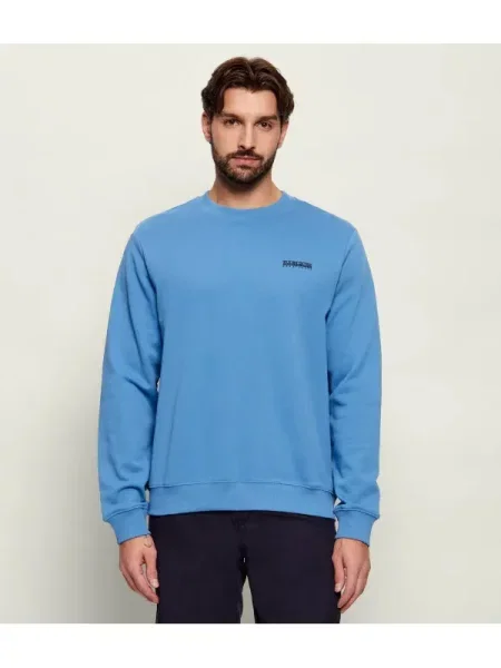 Napapijri Hanorac B-SMALL BOX C | Relaxed fit albastru