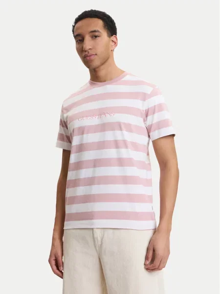 Guess Jeans T-shirt Regular Fit ružičasta