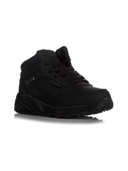 Členkové topánky Skechers čierna