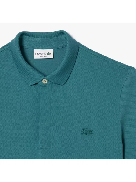 Lacoste Koszulka Polo Smart Paris Z Elastycznej Bawełny niebieska