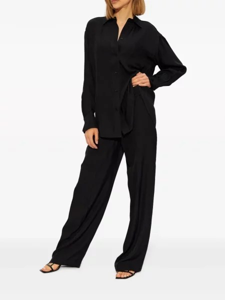 Cămașă Victoria Beckham negru