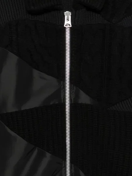 Cardigan Sacai tricotate negru