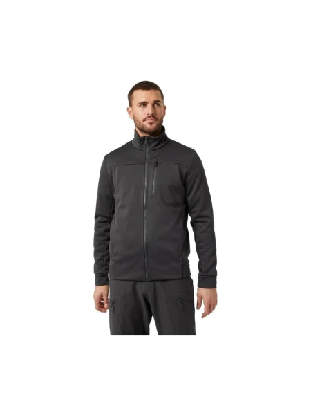 Hanorac crewneck Helly Hansen din fleece gri