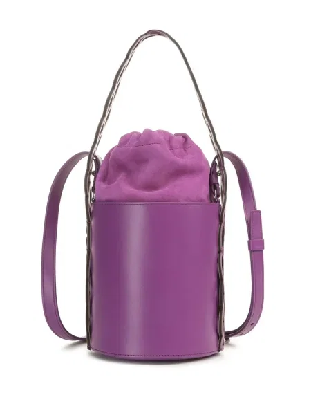 Geantă bucket Sergio Rossi violet
