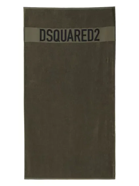 Costum de baie Dsquared2 cu imagine verde