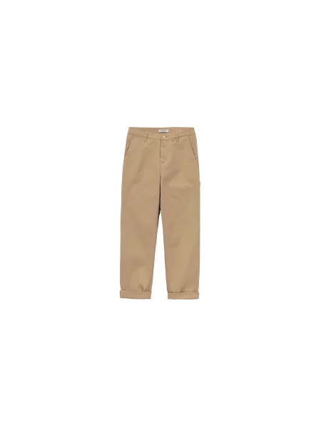 Carhartt WIP W Pierce Pant Dusty H Brown Kobiety Spodnie Carhartt WIP Jasnobrązowy Size: 28 brązowe