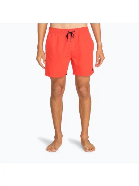 Szorty kąpielowe Billabong All Day Layback czerwone