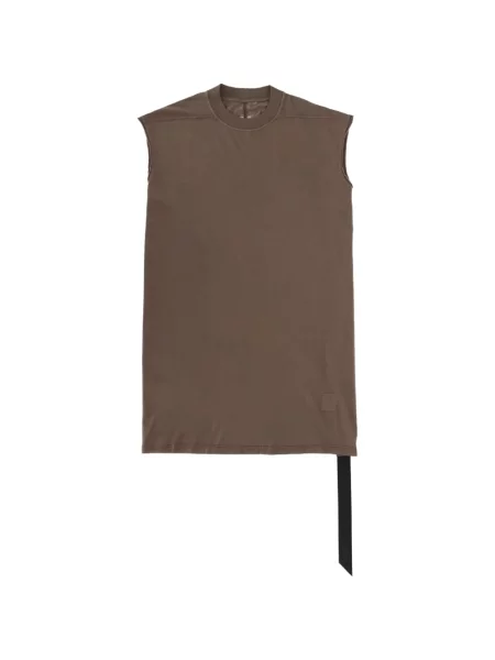 Tricou Rick Owens Drkshdw fără mâneci maro