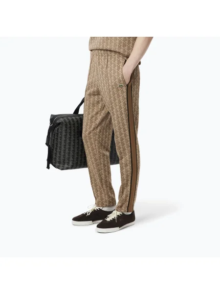 Pantaloni pentru bărbați Lacoste croissant/cookie-port 0