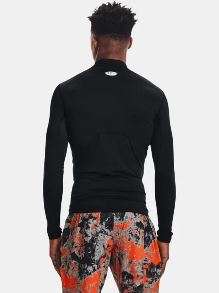 Hosszú ujjú hosszú hosszú ujjú póló Under Armour fekete