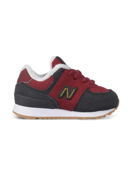 Sneakersy dziecięce New Balance 574 czerwone