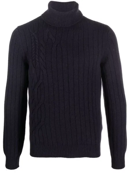 Pulover Corneliani tricotate albastru