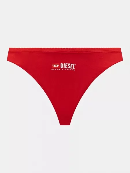 Tanga Diesel UNDERPANTS červená