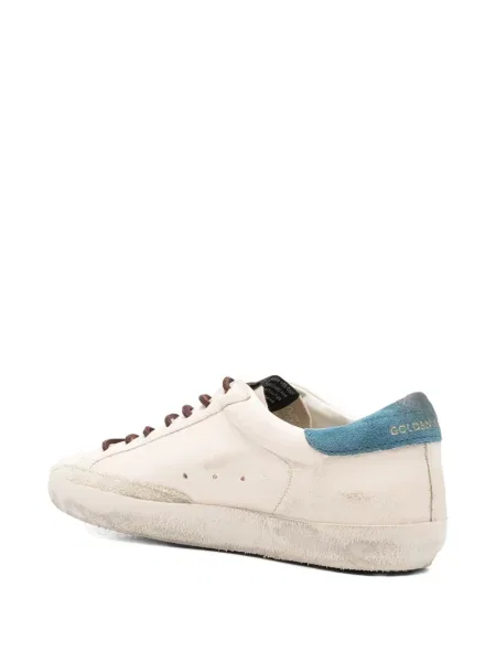 Szarvasbőr sneaker Golden Goose fehér