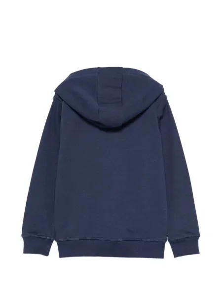 Bluza z kapturem dziecięca Hugo niebieska