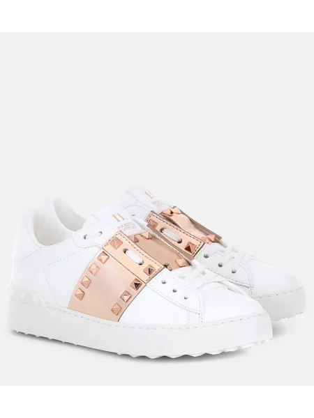 Kožené tenisky Valentino Garavani bílé