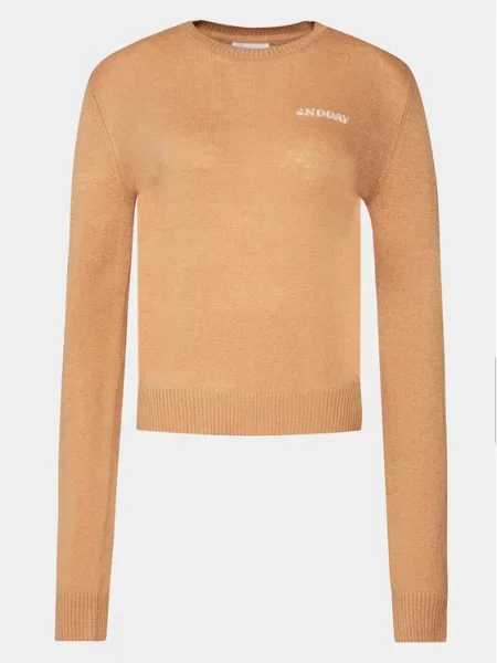 Пуловер с вълна Lance TT Soft Wool Blen дамски от лека материя кафяво