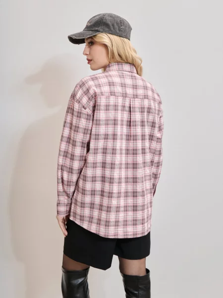 Картата сорочка різнобарвний