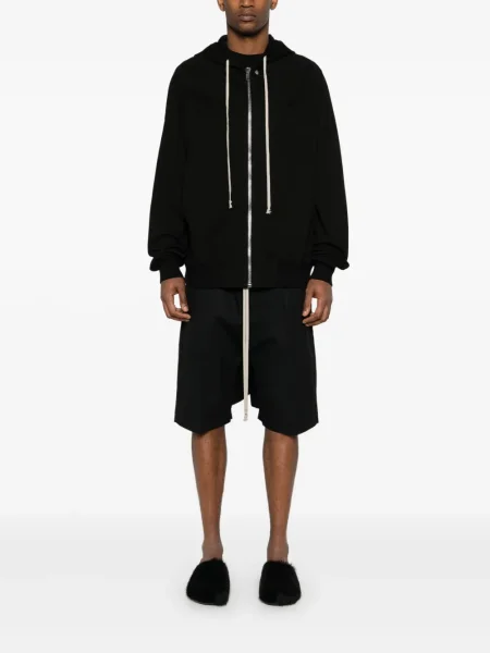 Hanorac cu glugă Rick Owens negru