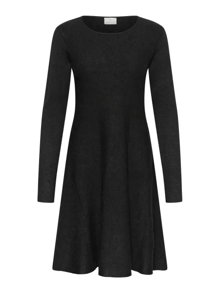 Kaffe Rochie tricotat KAMalina grafit gri