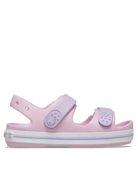 Детские сандалии Crocs розовые