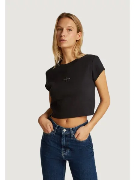 Majica Calvin Klein Jeans črna