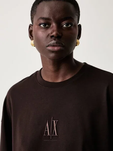 Armani Exchange női póló barna