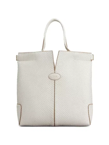 Geantă shopper Tod's cu autograf