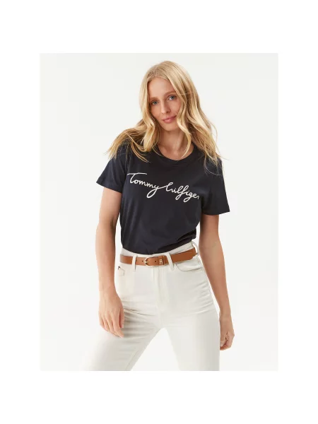 Majica Tommy Hilfiger modra